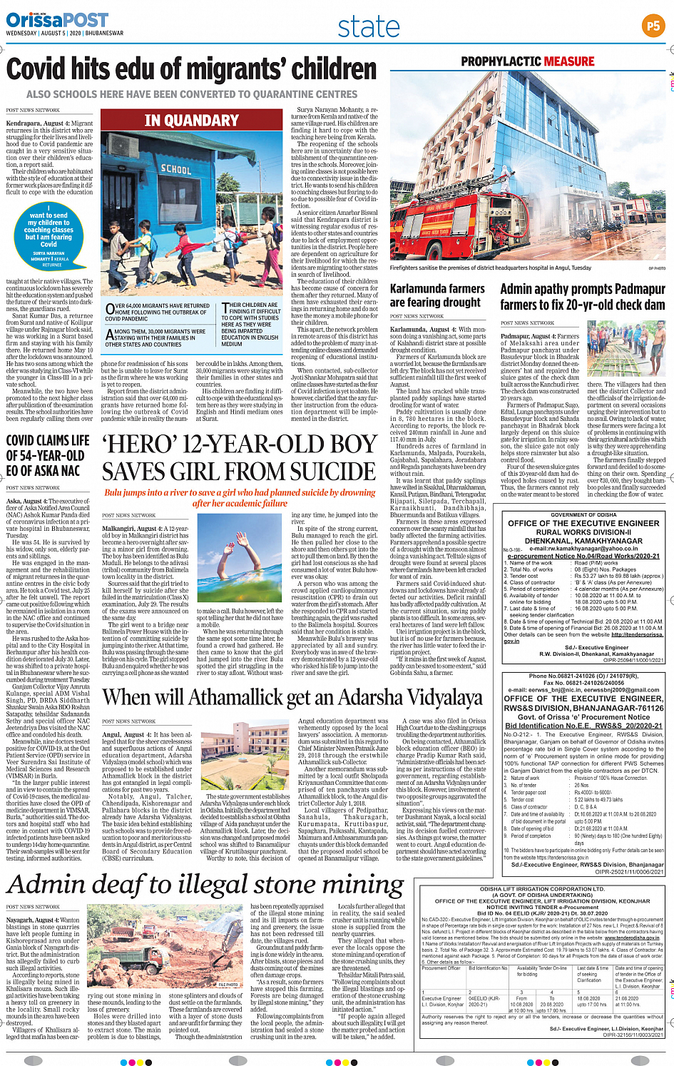 OrissaPost Page: 9 - English Daily ePaper, Today Newspaper, Latest news  from India and world - English Daily ePaper, Today Newspaper